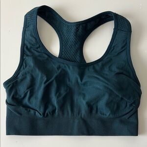 Old Navy Active Go Dry Teal Sports Bra M